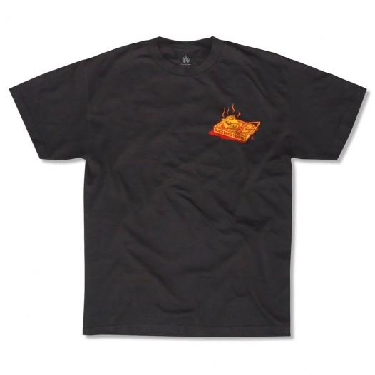 Black Label Lance Mountain Rat Trap Tee - Black - Fringe Skateboards 