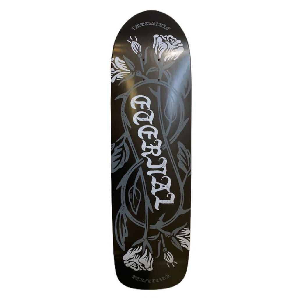 Eternal -  Impossible Perfection Black/White 9.0" Shaped - Fringe Skateboards 