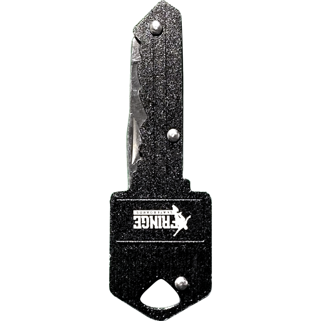 Fringe Keyring Grip Knife - Black - Tool