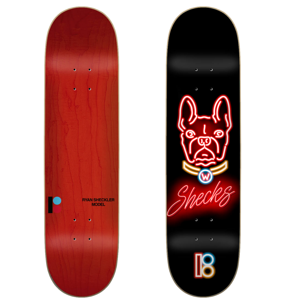 Plan B Skateboards Neon Sheckler 8.125″ Deck – Fringe Skateboards