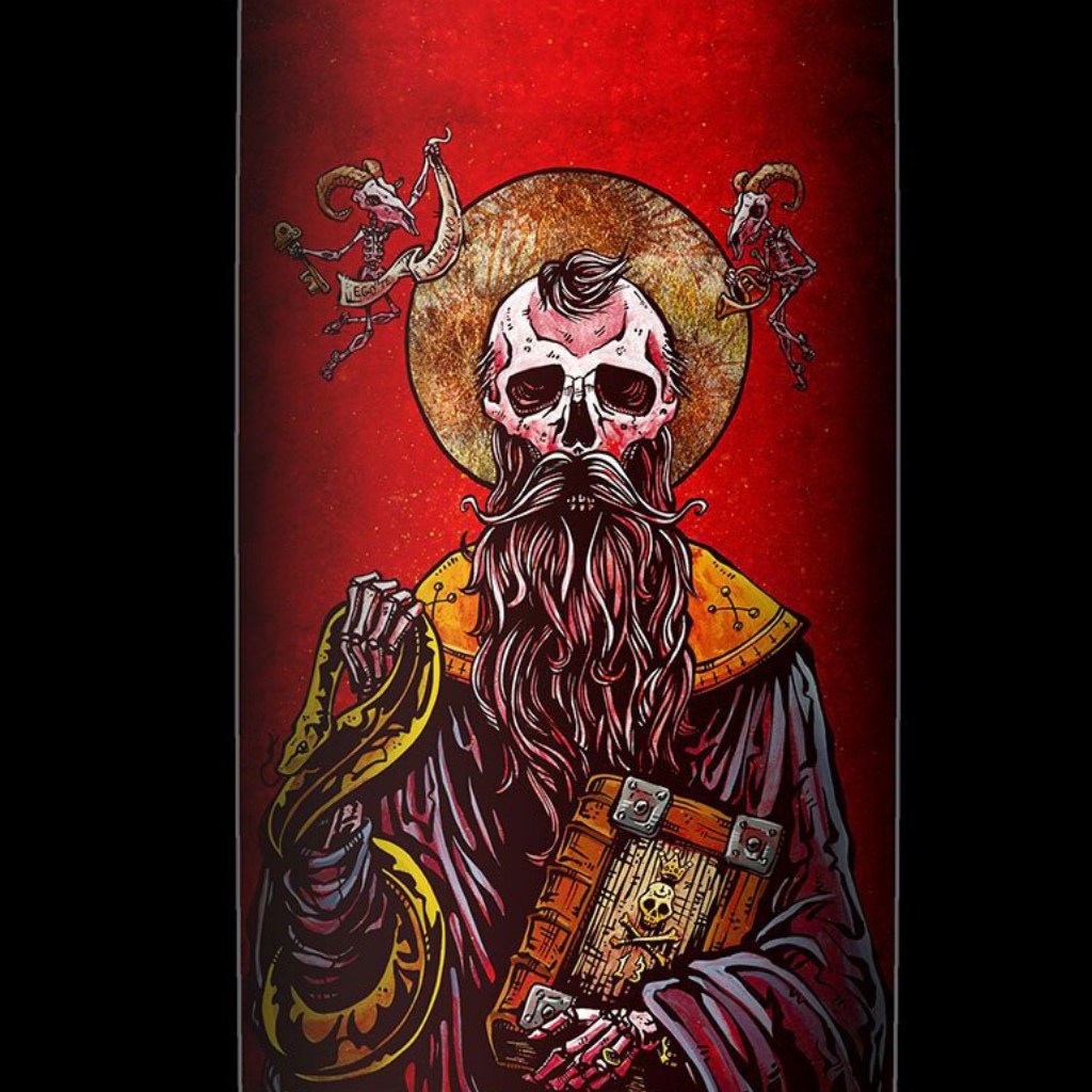 Techne Skateboards - Saint of the Sinners 9.0 - Deck