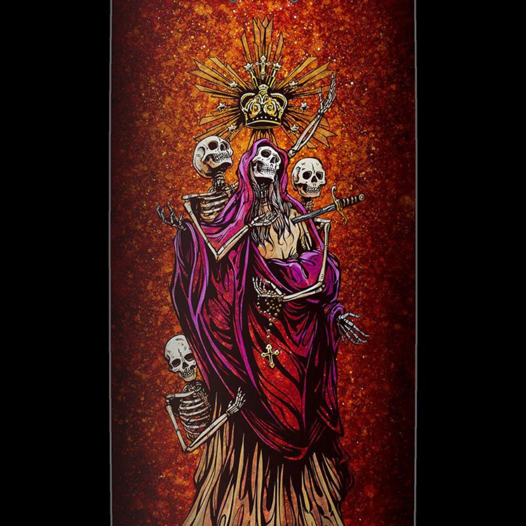 Techne Skateboards - Veneration Of Mary 8.0 - Deck