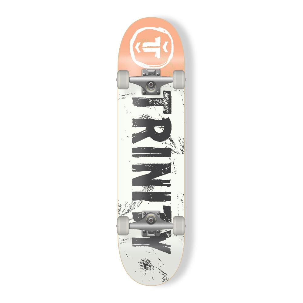 Trinity Complete 7.25 Brushed Logo - Fringe Skateboards 